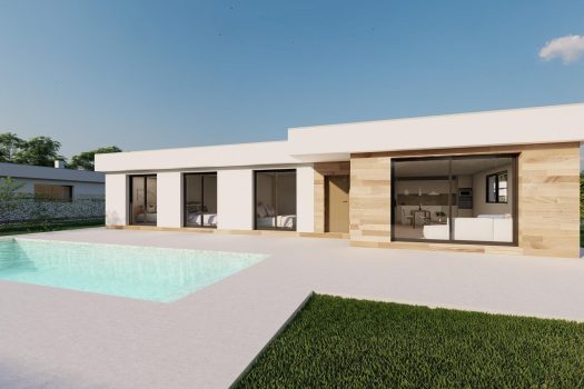 Vrijstaande villa’s in Calasparra op percelen van meer dan 1000 m2