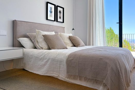 Prachtige villa’s tussen de zee en de bergen in Polop