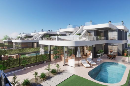 Fantastische halfvrijstaande villa’s in Los Alcazares, Murcia