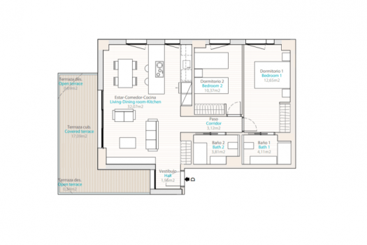 Prachtige appartementen met zeezicht in Villajoyosa