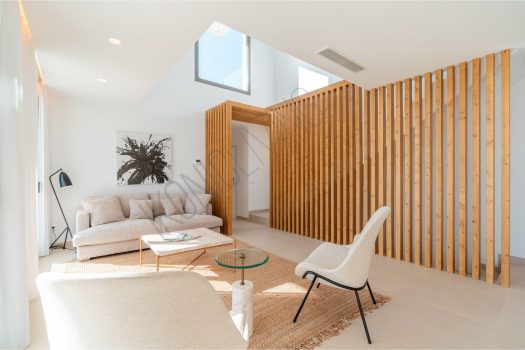 Turnkey villa’s in Finestrat met uitzicht op de skyline van Benidorm