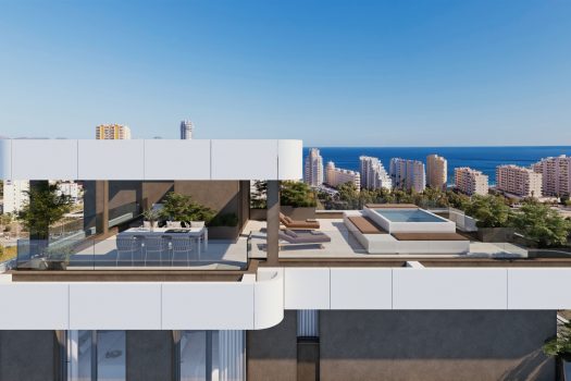 Luxe appartementen op 500 meter van het strand in Calpe