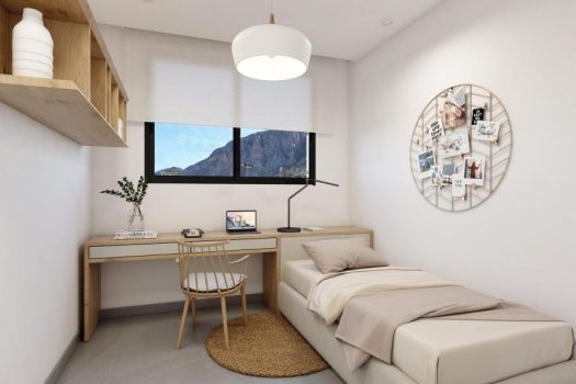 Vrijstaande villa’s in Polop met uitzicht op zee en de bergen