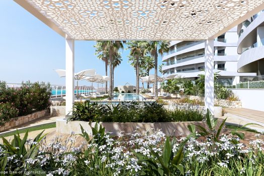Appartementen aan het strand in La Manga del Mar Menor, Murcia