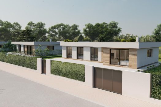 Vrijstaande villa’s in Calasparra op percelen van meer dan 1000 m2