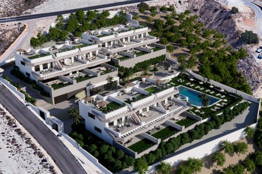 Exclusieve appartementen met uitzicht op zee en de bergen in Finestrat