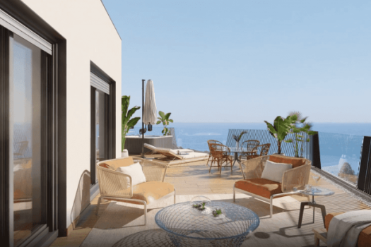 Prachtige appartementen met zeezicht in Villajoyosa
