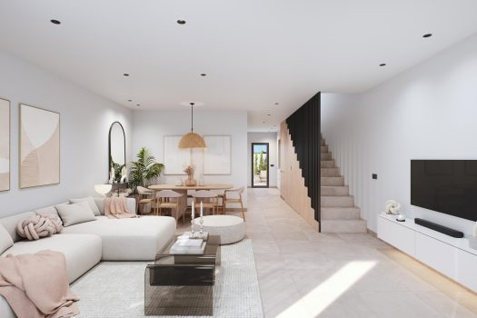 Geschakelde woningen in San Pedro del Pinatar met privé zwembad