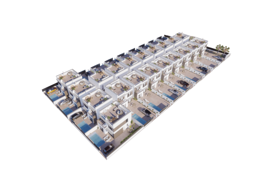 Residentie met exclusieve vrijstaande villa’s in Benijófar