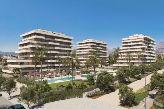 Appartementen op 200 meter van het strand in Villajoyosa, Alicante