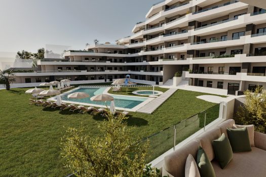 Innovatief appartementencomplex in San Miguel de Salinas