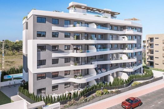 Luxe appartementen in Punta Prima op slechts 300 meter van het strand en met uitzicht op zee
