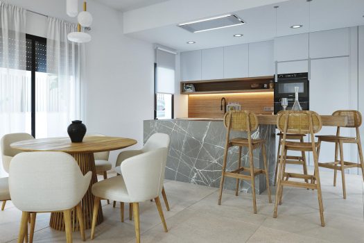 Exclusieve vrijstaande villa’s in Altaona Golf, Murcia