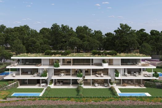 Luxe appartementen op de eerste lijn aan de golfbaan in Orihuela