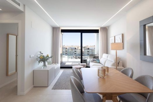 Appartementen in Denia aan het strand