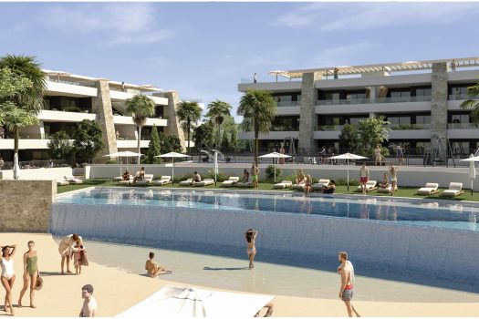 Appartementen omgeven door de bergen in Monforte del cid, Alicante