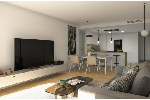 Appartementen omgeven door de bergen in Monforte del cid, Alicante