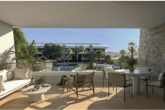 Appartementen omgeven door de bergen in Monforte del cid, Alicante