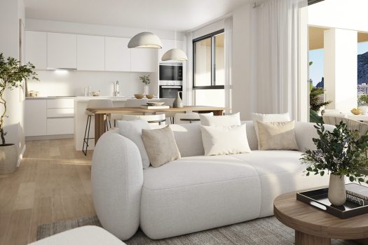 Appartementen dichtbij de zee in Calpe