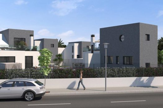 Vrijstaande villa’s op 700 meter van het strand in San Juan de Alicante