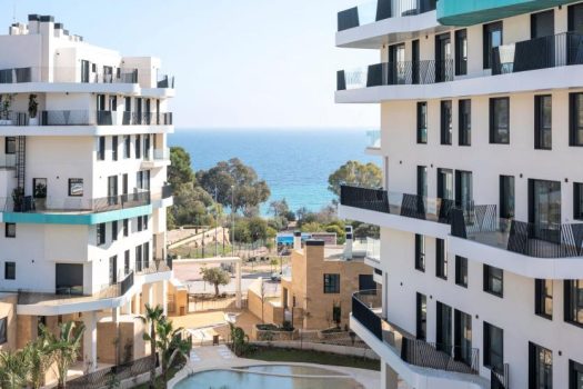 Prachtige appartementen met zeezicht in Villajoyosa