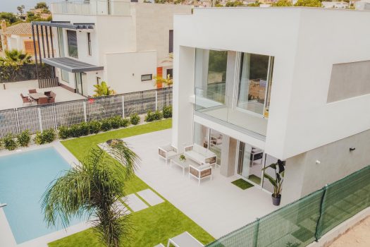 Moderne design vrijstaande villa in Sierra Cortina, Finestrat