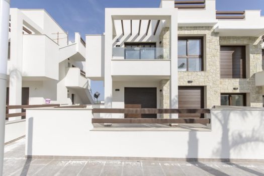 Appartementen in Torrevieja met uitzicht op het roze meer