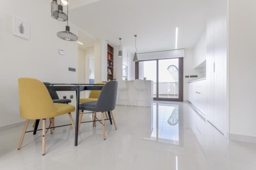 Appartementen in Torrevieja met uitzicht op het roze meer