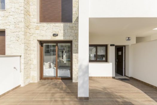 Appartementen in Torrevieja met uitzicht op het roze meer