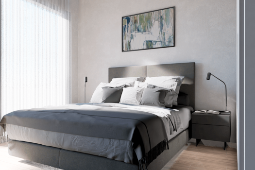 Moderne appartementen naast de “Pink Lagoon” van Torrevieja