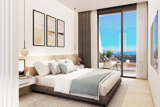 Prachtige villa’s tussen de zee en de bergen in Polop