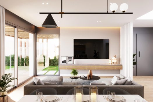 Prachtige villa’s tussen de zee en de bergen in Polop