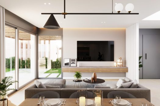 Prachtige villa’s tussen de zee en de bergen in Polop