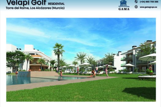 Ruime en lichte appartementen naast de golf in Torre del Rame, Los Alcázares