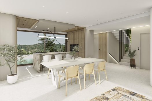 Vrijstaande villa’s met zee- en bergzicht in Finestrat