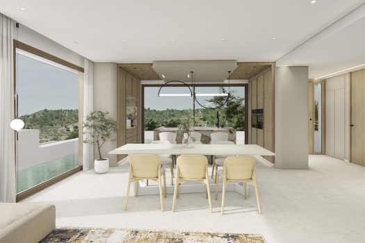 Vrijstaande villa’s met zee- en bergzicht in Finestrat