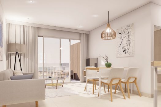 Toeristische appartementen met uitzicht op zee in Pilar de la Horadada