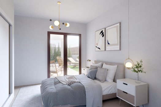 Geweldige mediterrane half-vrijstaande villa’s in Algorfa