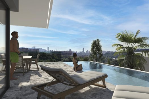Luxe villa’s in Balcón de Finestrat met zeezicht