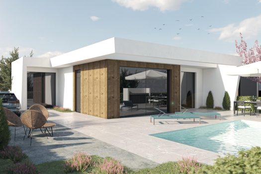Exclusieve vrijstaande villa’s in Altaona Golf, Murcia