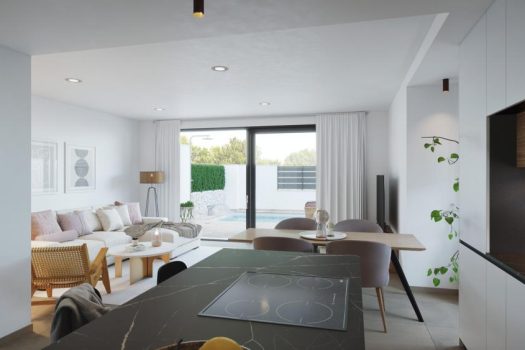 Moderne geschakelde woningen in San Pedro del Pinatar