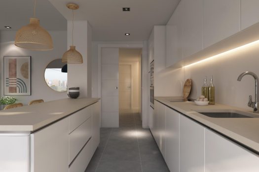 Designwoningen met zeezicht in Finestrat