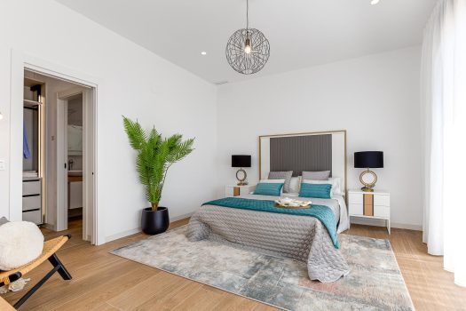 Vrijstaande villa’s met uitzicht op de bergen in Finestrat.