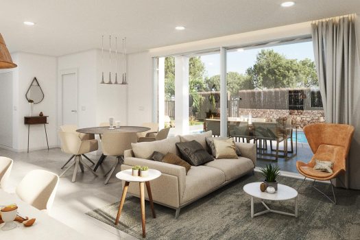 Prachtige vrijstaande villa’s vlakbij de golfbaan in Orihuela