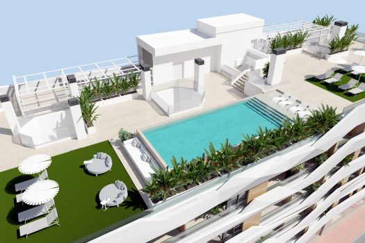 Appartementen op 100 meter van het strand in Guardamar del Segura