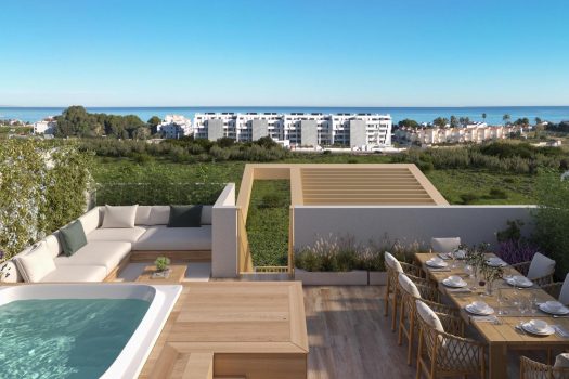 Appartementen op 500 meter van de zee in El Verger, Dénia