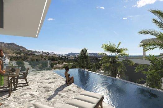 Luxe villa’s in Balcón de Finestrat met zeezicht