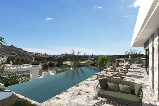 Luxe villa’s in Balcón de Finestrat met zeezicht
