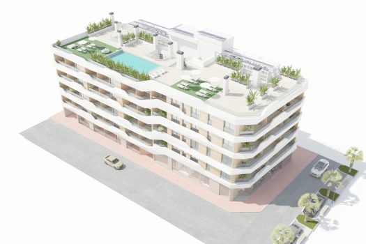 Appartementen op 100 meter van het strand in Guardamar del Segura