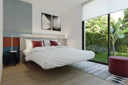 Half vrijstaande villa’s met uitzicht op de golfbaan in Monforte del Cid